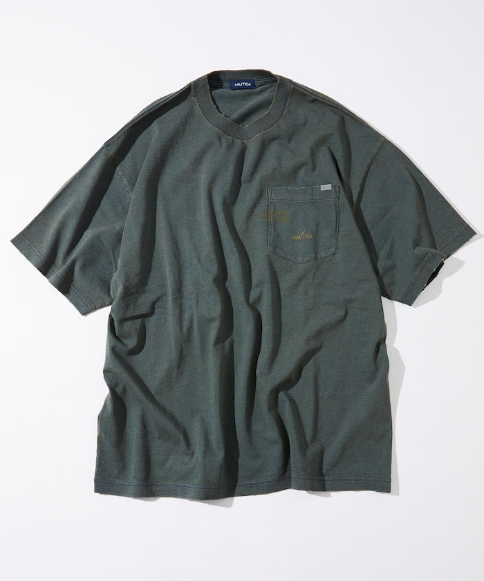 NAUTICA Mix Color Indigo S/S Tee 混色短袖T恤上衣