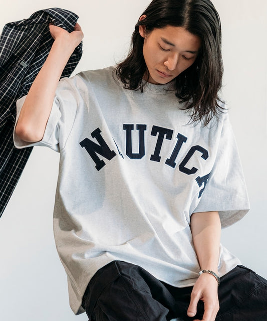 NAUTICA Logo短袖T恤上衣