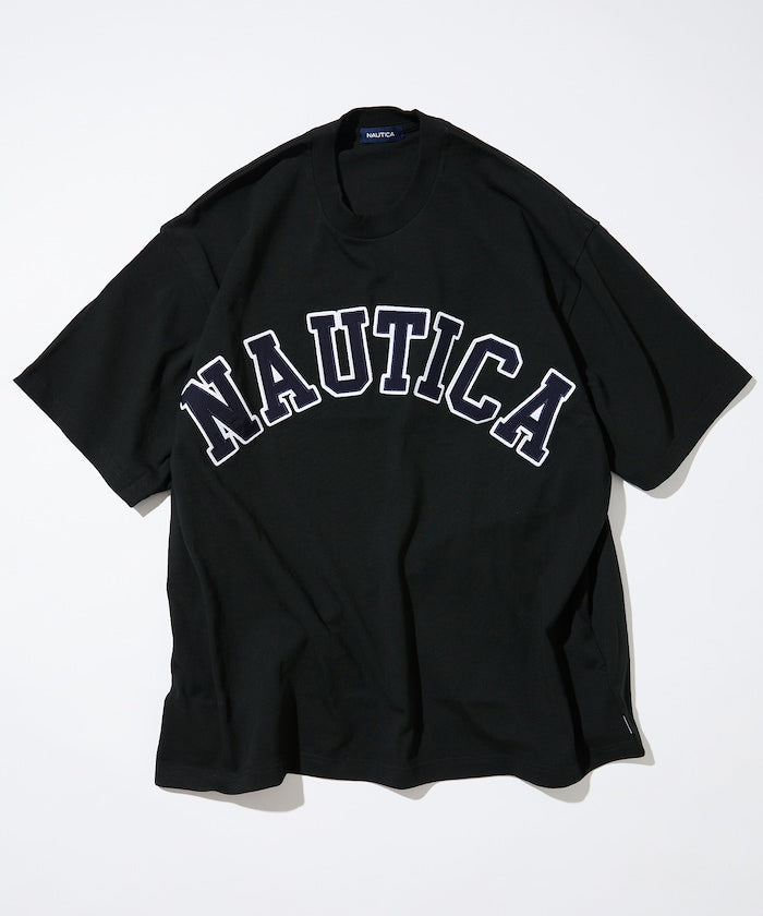 NAUTICA Logo短袖T恤上衣