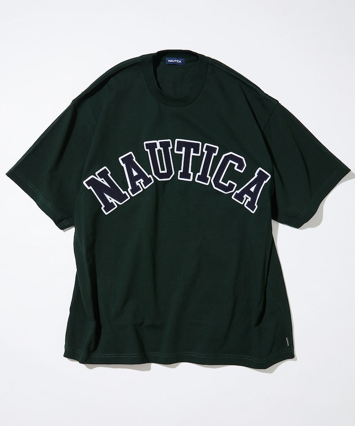 NAUTICA Logo短袖T恤上衣