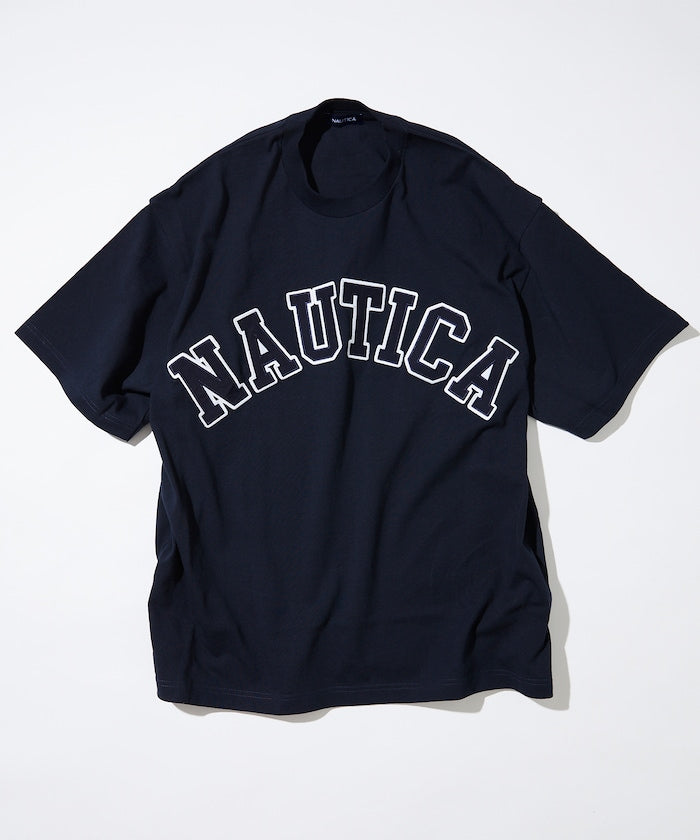 NAUTICA Logo短袖T恤上衣
