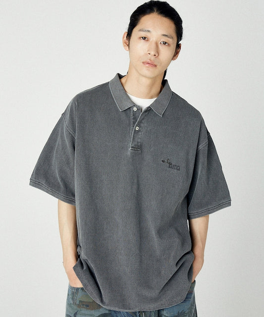 NAUTICA Garment Dyed Polo Shirt 水洗短袖POLO衫