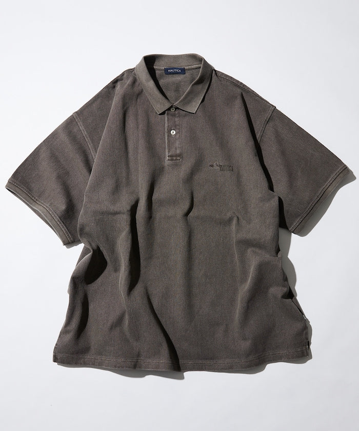 NAUTICA Garment Dyed Polo Shirt 水洗短袖POLO衫