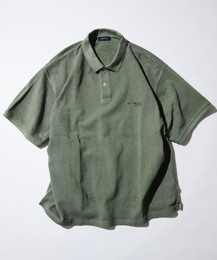 NAUTICA Garment Dyed Polo Shirt 水洗短袖POLO衫