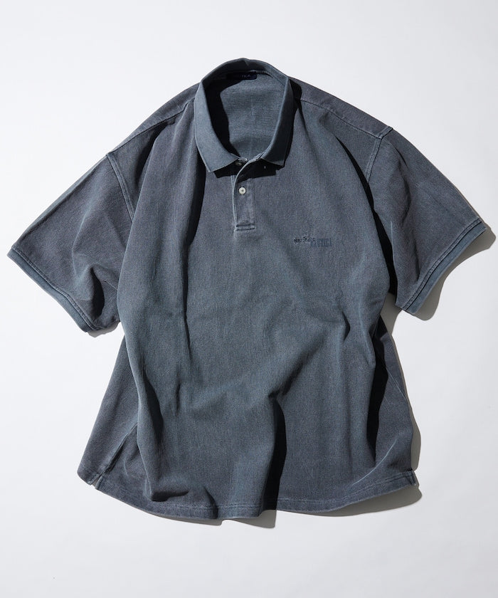 NAUTICA Garment Dyed Polo Shirt 水洗短袖POLO衫