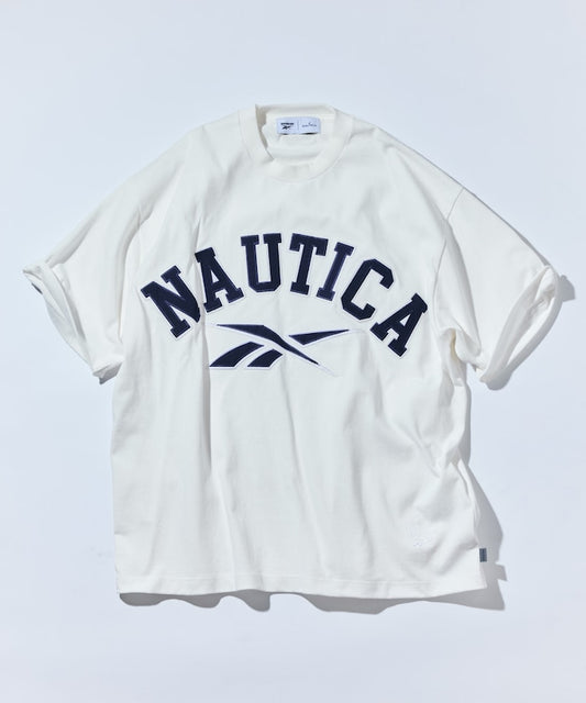 Reebok × NAUTICA 限定 雙品牌標誌圓領短袖T恤