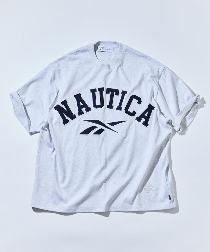 Reebok × NAUTICA 限定 雙品牌標誌圓領短袖T恤