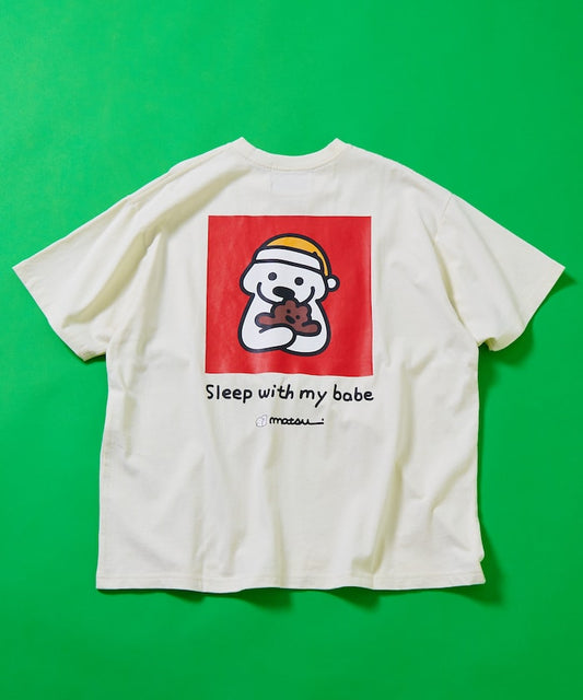FREAK'S STORE matsui Good night together back print T-shirt 印花短袖T恤