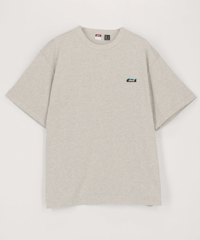 NANGA ECO HYBRID BOX LOGO EMBROIDERY TEE 簡約LOGO短袖T恤