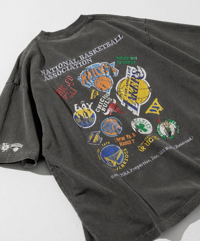 FREAK'S STORE NBA special edition random team back logo T-shirt 特別版球隊標誌短袖T恤