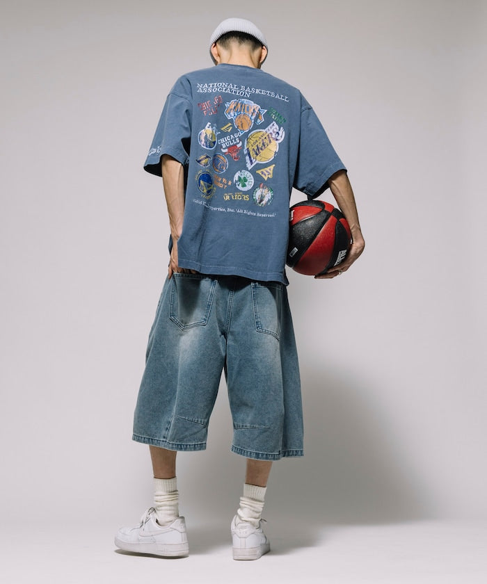 FREAK'S STORE NBA special edition random team back logo T-shirt 特別版球隊標誌短袖T恤