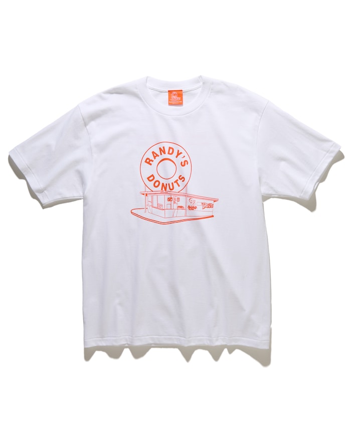 FREAK'S STORE x Randy’s Donut INGLEWOOD SHOP ILLUST TEE 印花短袖T恤