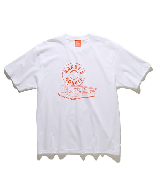 FREAK'S STORE x Randy’s Donut INGLEWOOD SHOP ILLUST TEE 印花短袖T恤