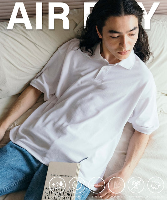 FREAK'S STORE AIRDRY Kanoko knit polo shirt 針織短袖Polo衫