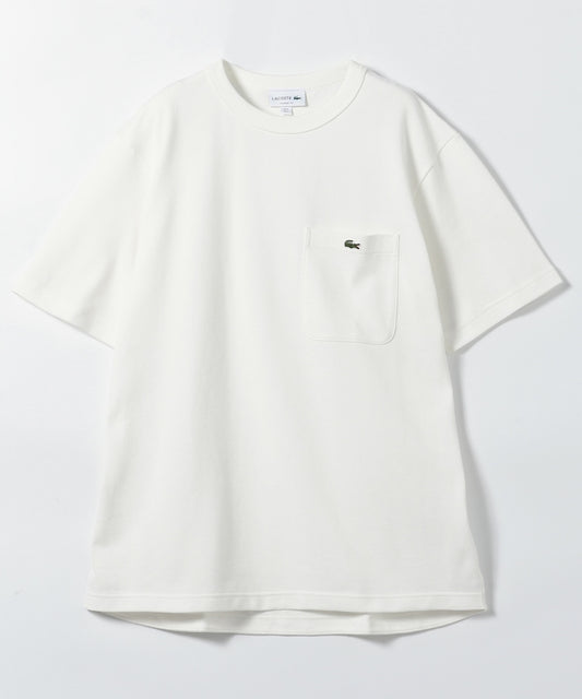 Lacoste pique one-point logo T-shirt 圓領口袋T恤