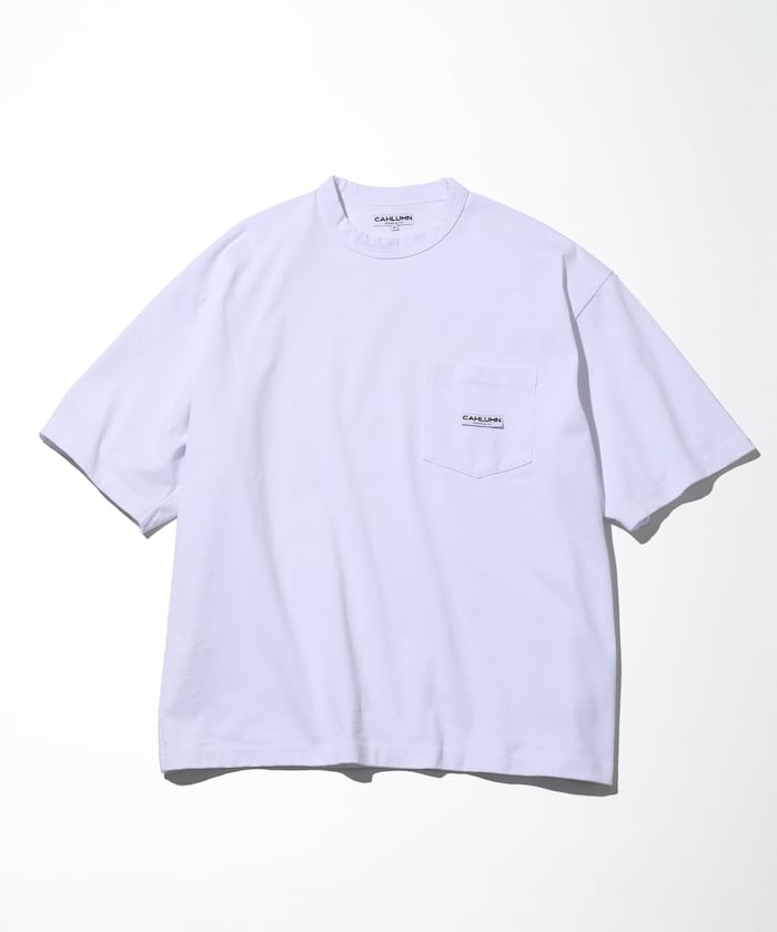 CAHLUMN 厚磅純棉口袋T恤 上衣 Heavy Weight Jersey Pocket T-Shirt
