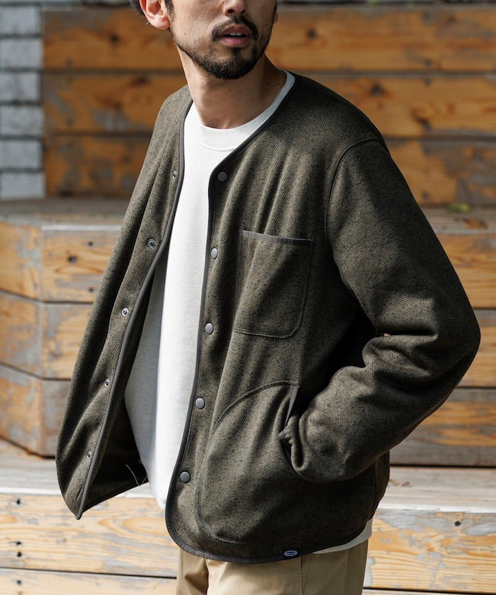 FREAK'S STORE Relaxed Fit Knit Fleece Cardigan 針織羊毛開襟衫