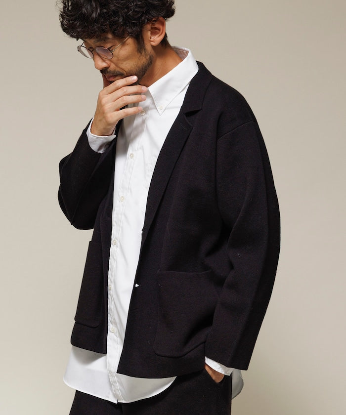 FREAK'S STORE Washable sweat-like Knit Jacket 經典針織外套