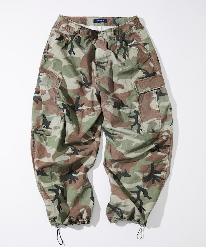 NAUTICA Super Wide Curve Cargo Pants 超寬版錐形工裝褲