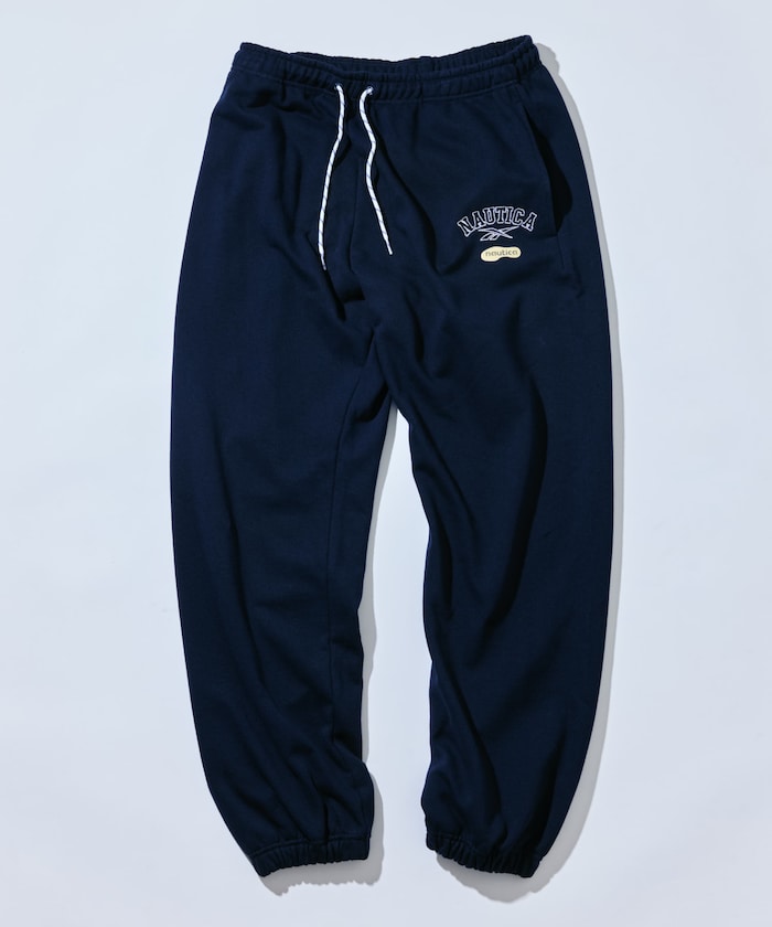Reebok × NAUTICA 限定 品牌標誌抽繩運動長褲