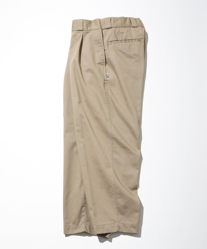 CAHLUMN TC Twill 1 Tuck Pants 斜紋布單摺長褲