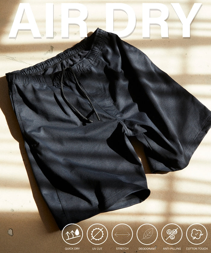 FREAK'S STORE AIRDRY 7.7 oz. Big silhouette easy-cut shorts 高機能休閒短褲