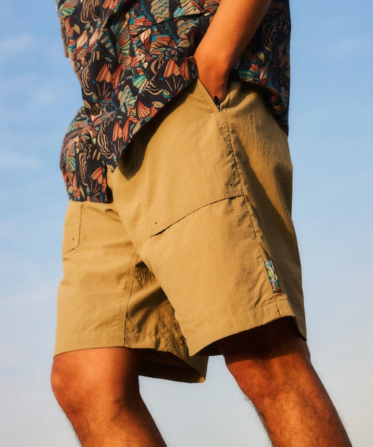 FREAK'S STORE Beach & Festival Water-repellent nylon weaving Belt climbing Baker board shorts 防撥水尼龍登山短褲