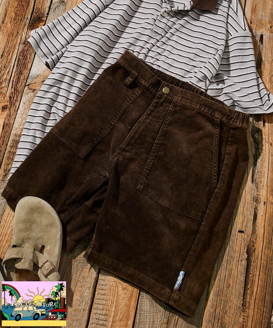 FREAK'S STORE Beach & Festival Powder bleached summer corduroy shorts 夏季燈芯絨短褲