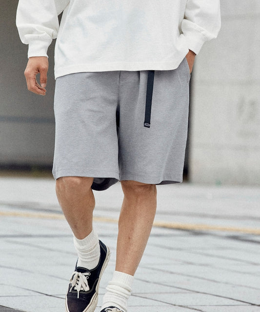 FREAK'S STORE Summer Knit relaxed fit waving easy shorts 夏季寬鬆慢跑短褲