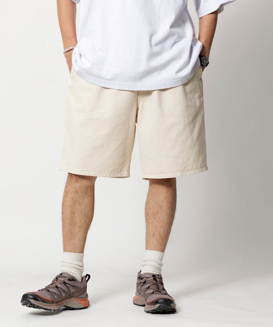 FREAK'S STORE Relaxed fit denim easy Pants 寬版休閑牛仔短褲