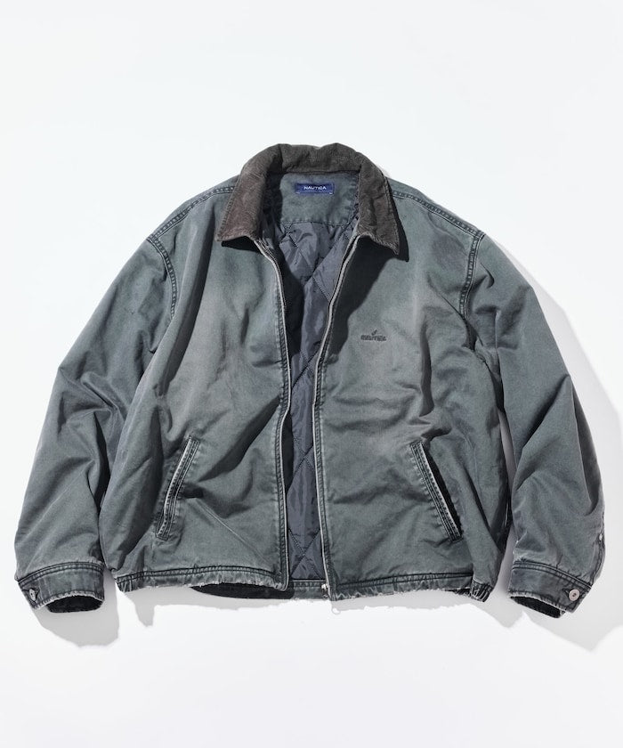 NAUTICA 復古刺繡LOGO鋪棉外套