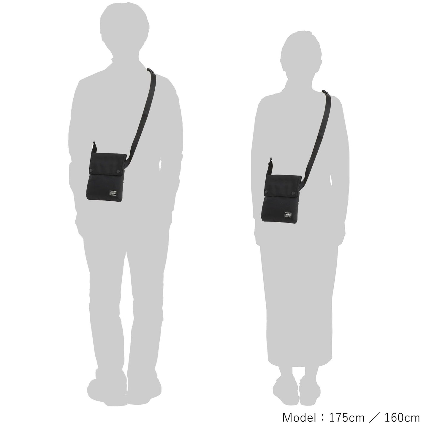 PORTER / UNIT SHOULDER BAG 肩背隨身包