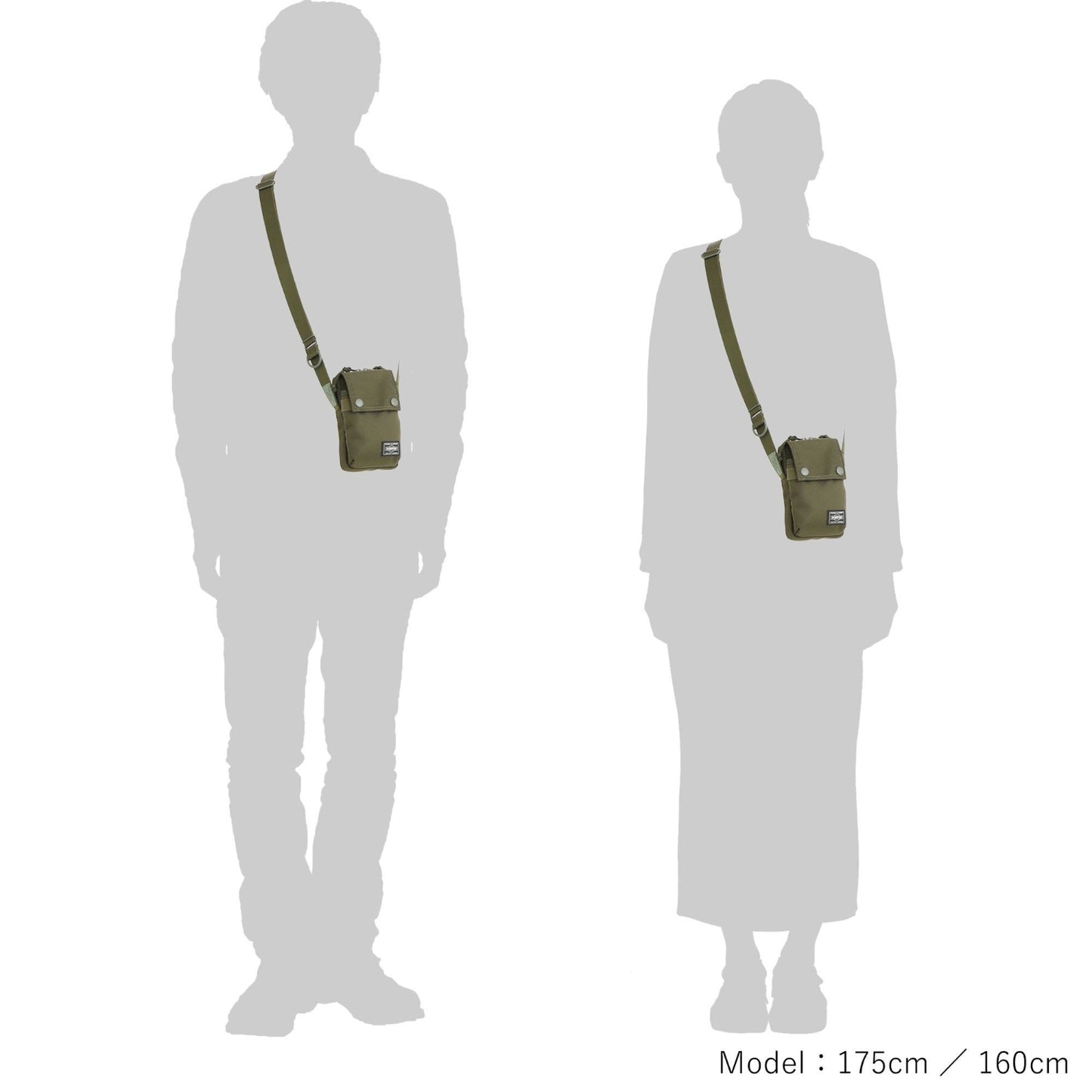 PORTER / UNIT SHOULDER BAG 肩背小包