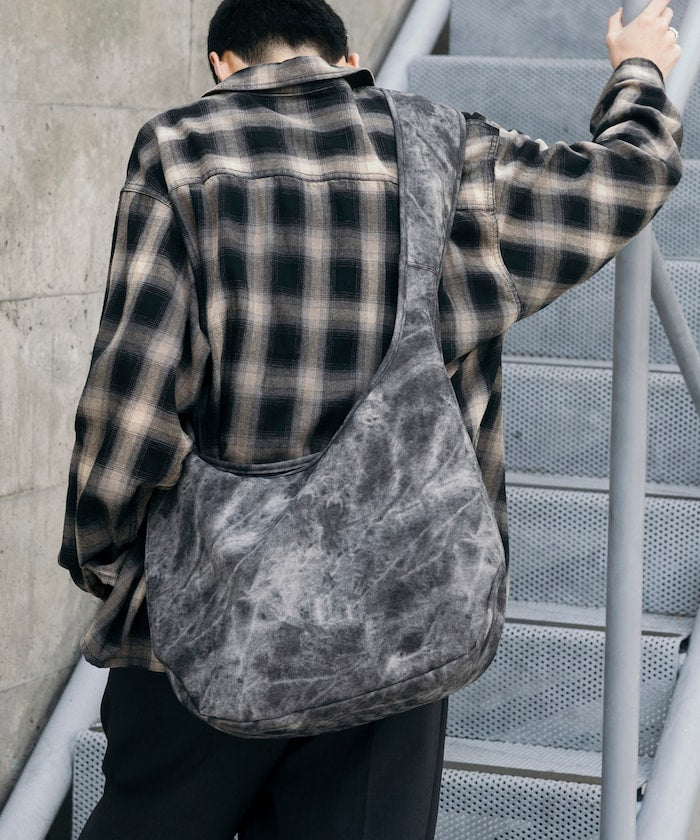 FREAK'S STORE LEATHERETTE shoulder bag 皮革側背包
