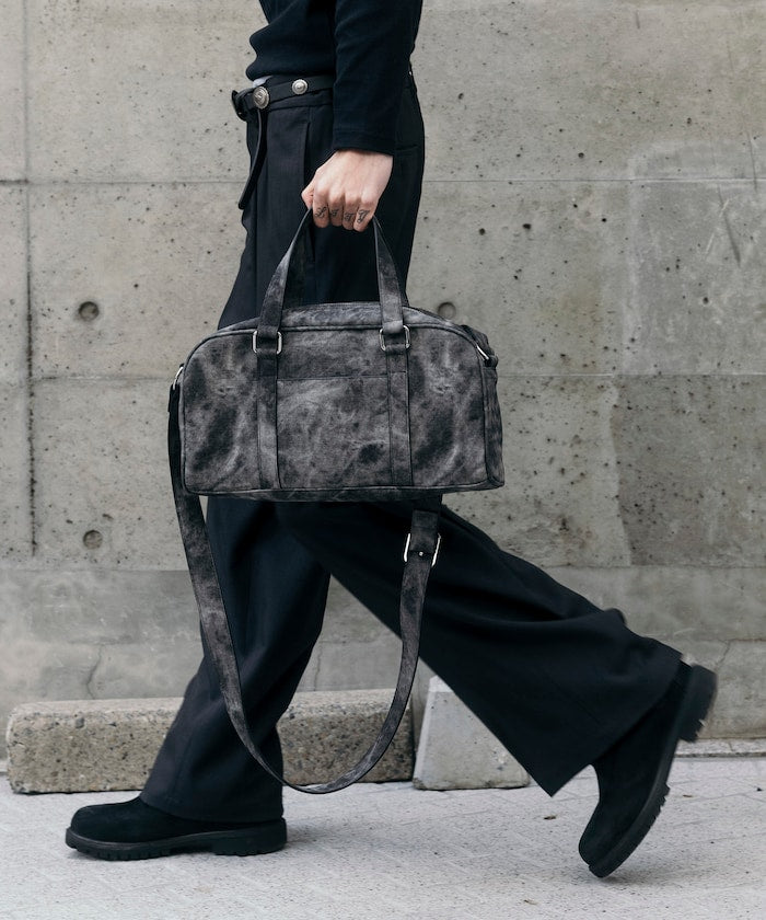 FREAK'S STORE LEATHERETTE Boston Bag 皮革波士頓包