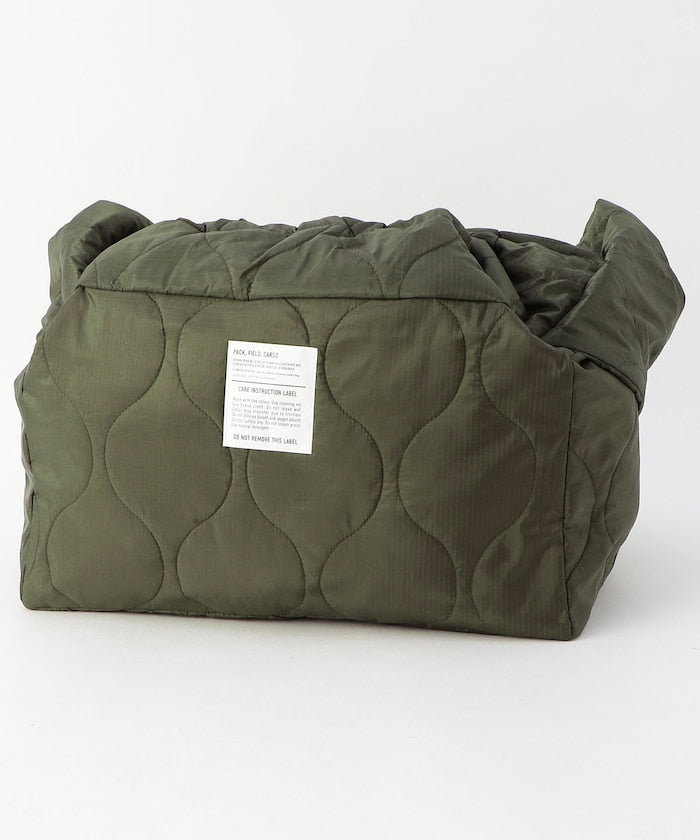 FREAK'S STORE Quilted Military Shoulder Bag 絎縫束口單肩包