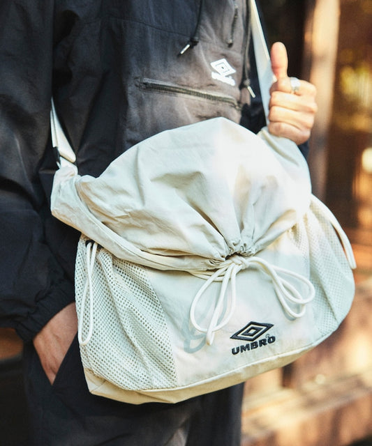 PUBLUX x UMBRO Nylon Shoulder Bag 限定抽繩網袋側背包