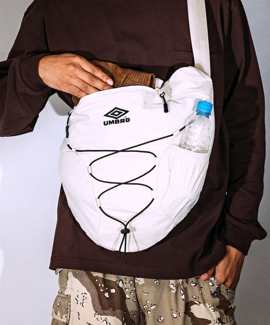 PUBLUX x UMBRO Logo Body Bag 限定抽繩側背包
