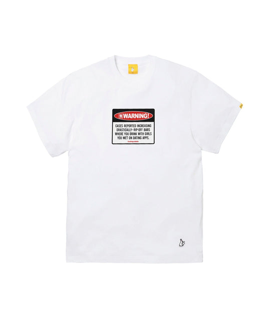 #FR2 警示標語短袖T恤 Warning statement T-shirt