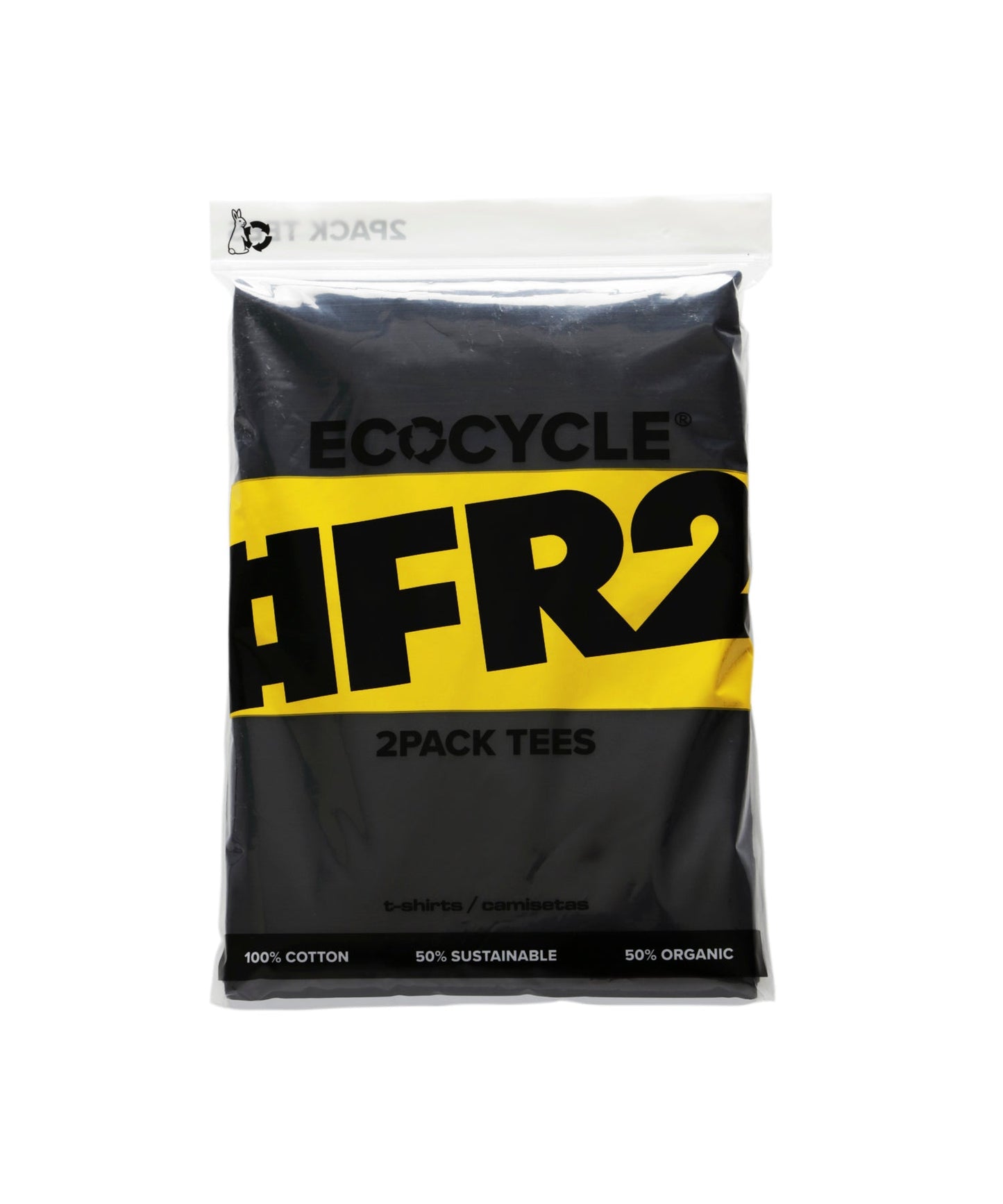 #FR2 ECOCYCLE Plain T-shirt 2-Pack 素色短袖T恤 2件裝