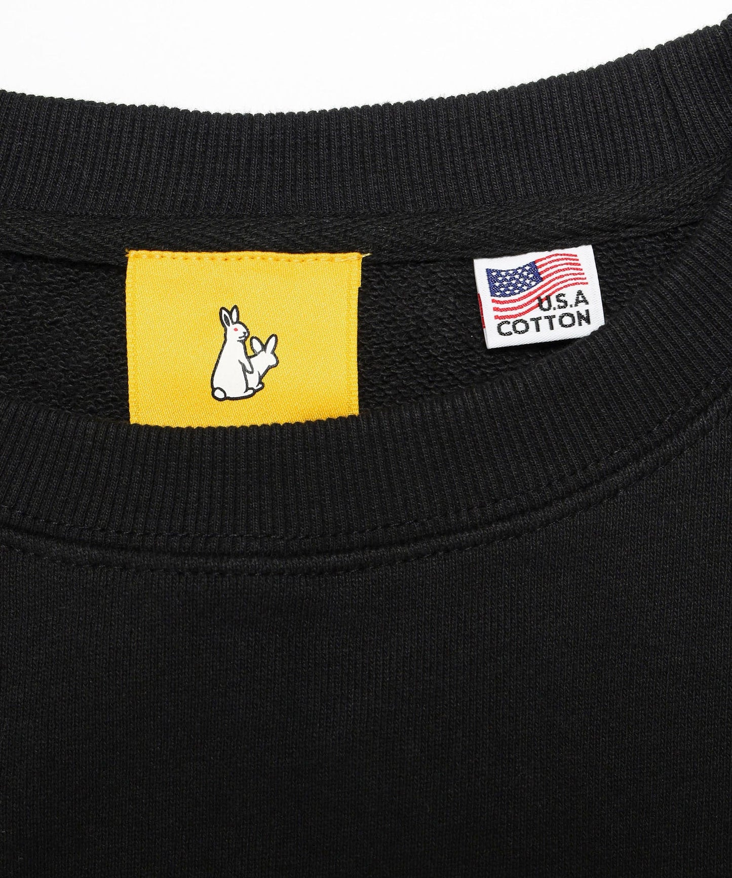 #FR2 美國棉小方框Logo刺繡大學T USA Cotton Small Box Logo Embroidery Sweatshirt