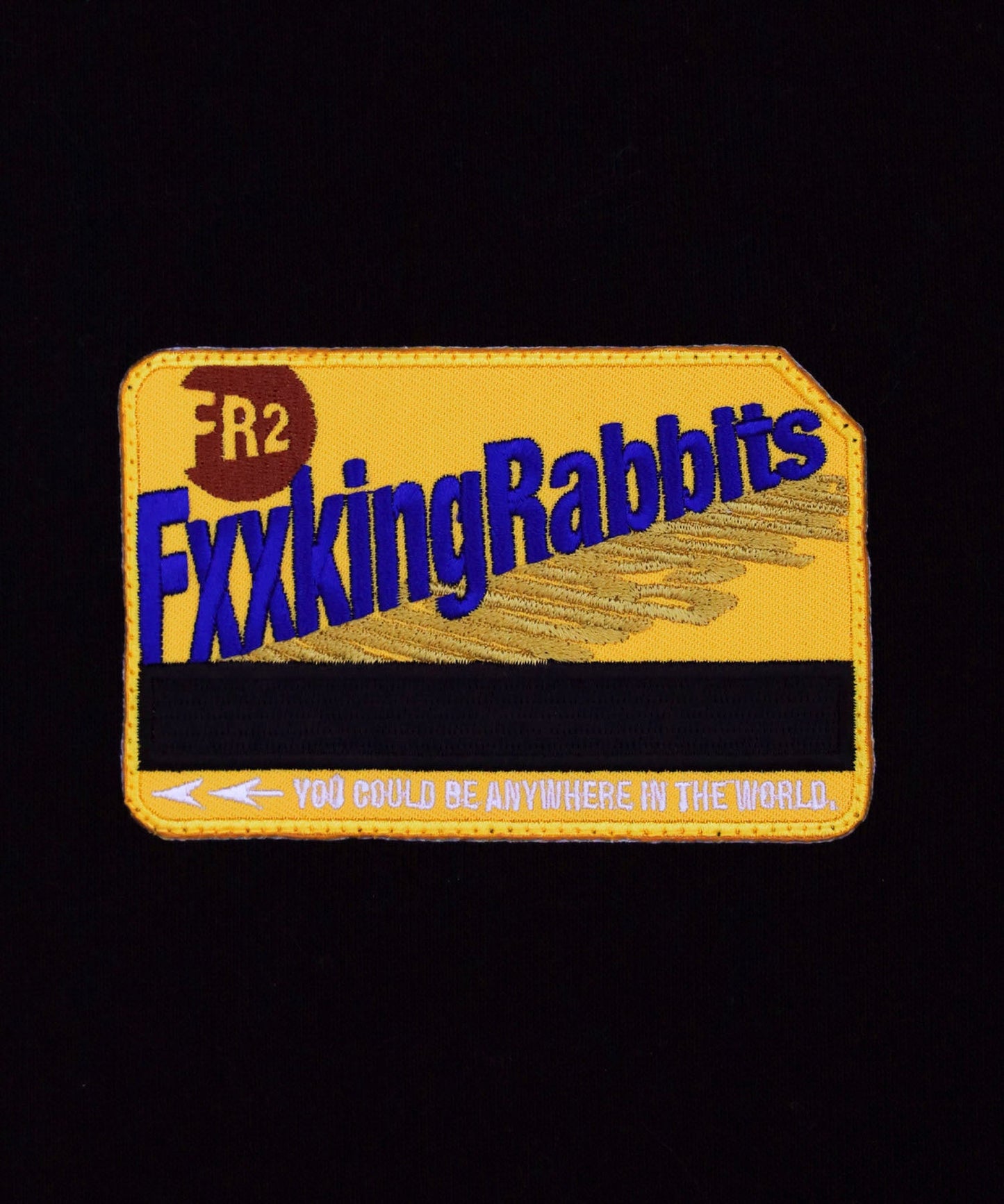 #FR2 RTA Subway Card Sweatshirt 地鐵卡圖案大學T