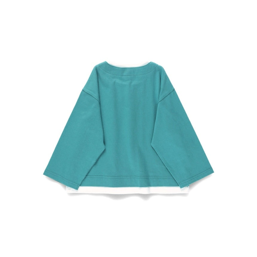 branshes 分層假兩件長袖T上衣