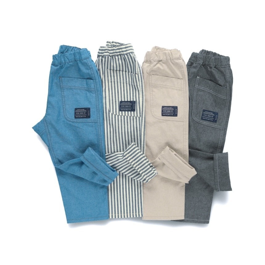 branshes 清爽水洗布 九分休閒褲