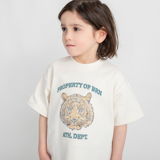 branshes Jagged Embroidery Short Sleeve 刺繡短袖T恤