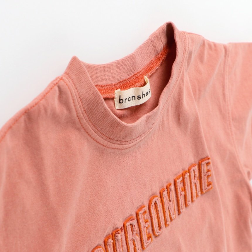 branshes Logo Applique Short Sleeve T-Shirt 短袖T恤