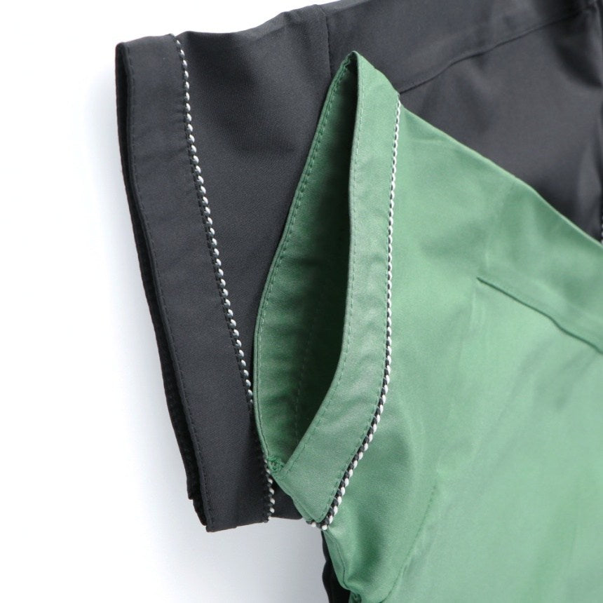 branshes Band collar short sleeve shirt 立領短袖襯衫