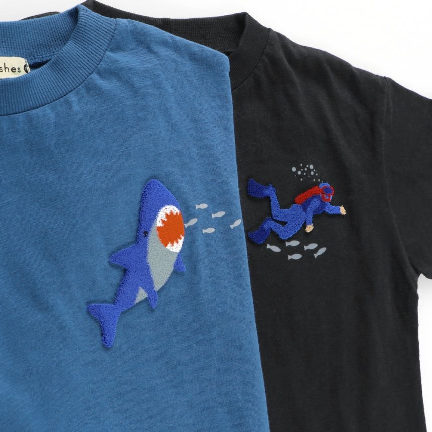 branshes Toothbrush Print Short Sleeve T-Shirt 印花短袖T恤