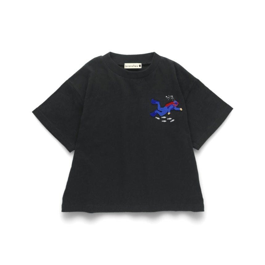 branshes Toothbrush Print Short Sleeve T-Shirt 印花短袖T恤