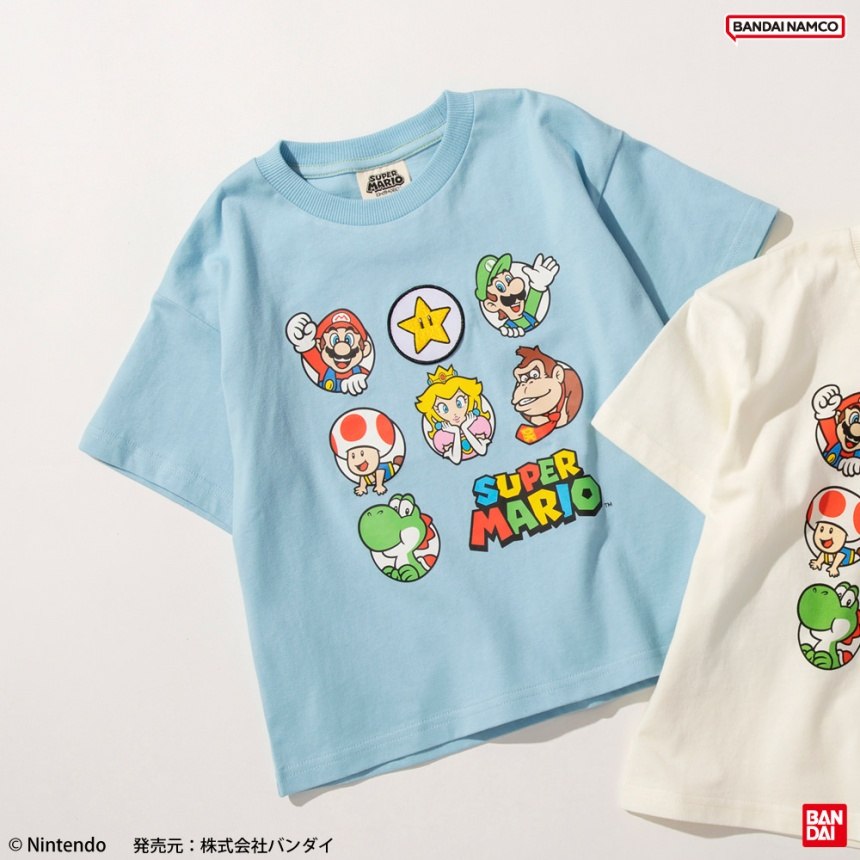 branshes Super Mario 印花短袖T恤